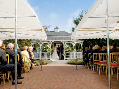 Lisa and Mike in grounds