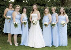 Helen and her brides maids