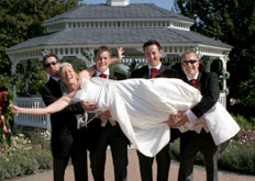 Lisa being lifted 